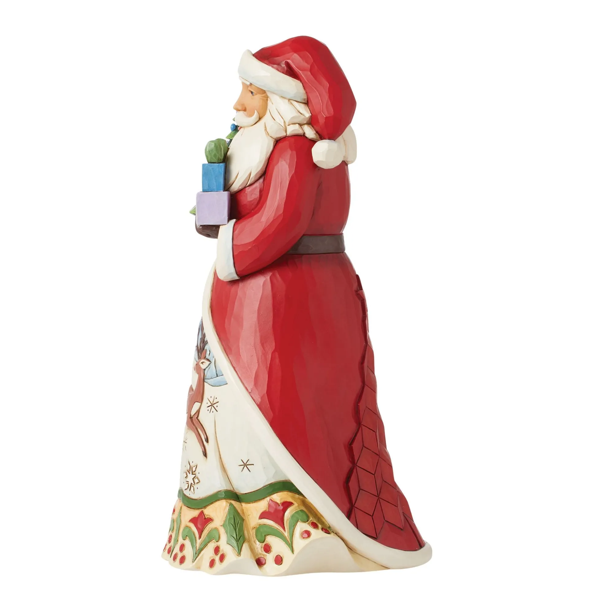 Discount Enesco Gift Santa Vintage LED Tree Fig