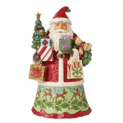 Best Enesco Gift Santa with Gifts Bags Figurine