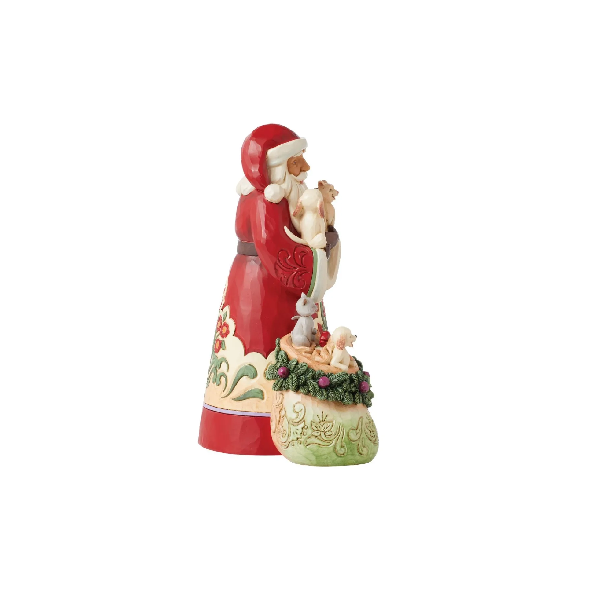 Store Enesco Gift Santa with Pets Figurine