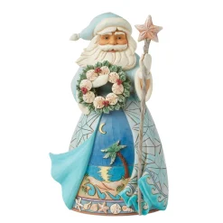 Best Enesco Gift Santa with Sand Dollar Fig