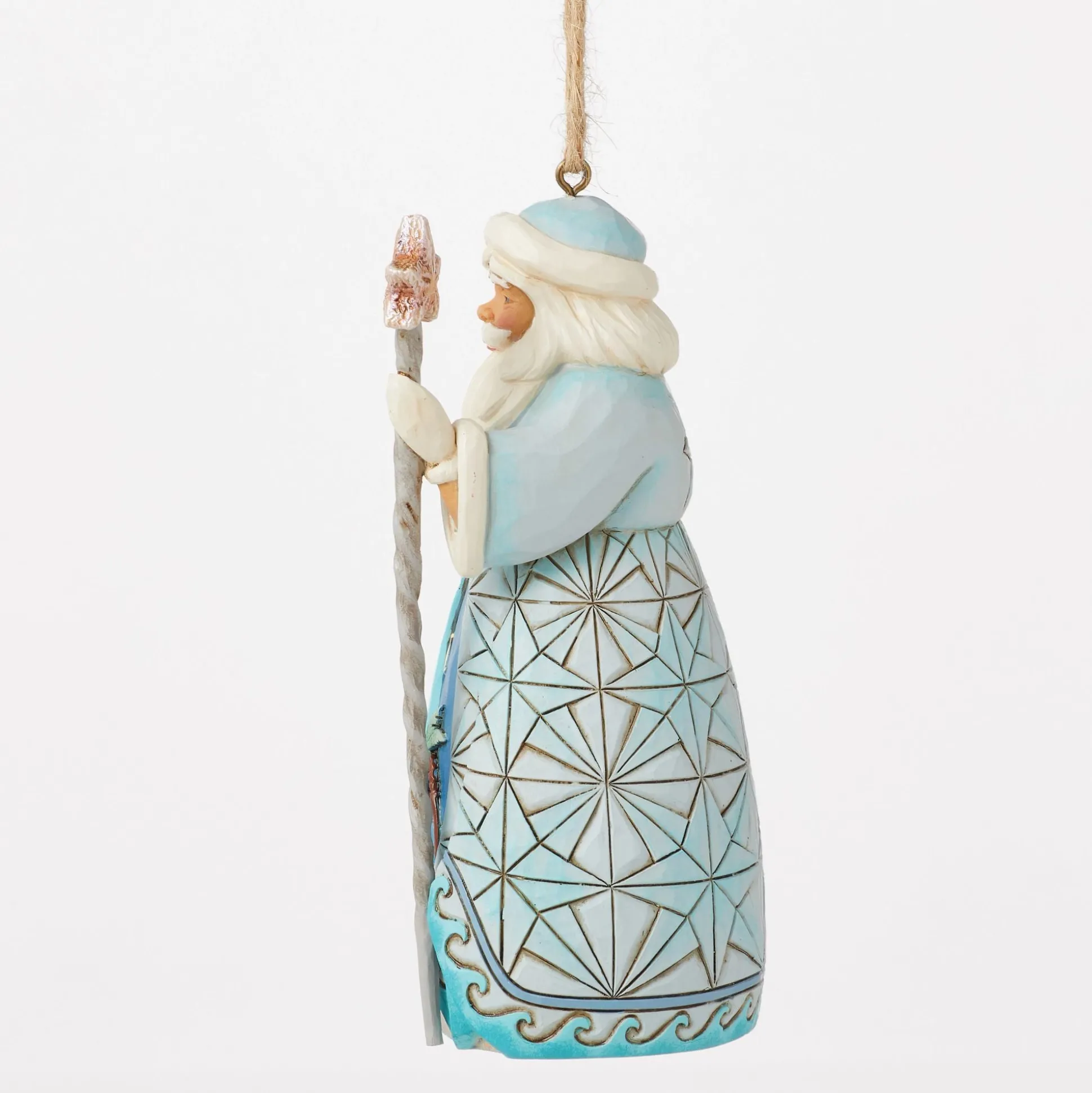 Outlet Enesco Gift Santa with Starfish Cane Orn