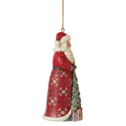 Best Enesco Gift Santa with Tree in Skirt Orn