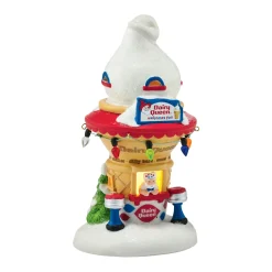 Fashion Department 56 Santa's DQ Cone House