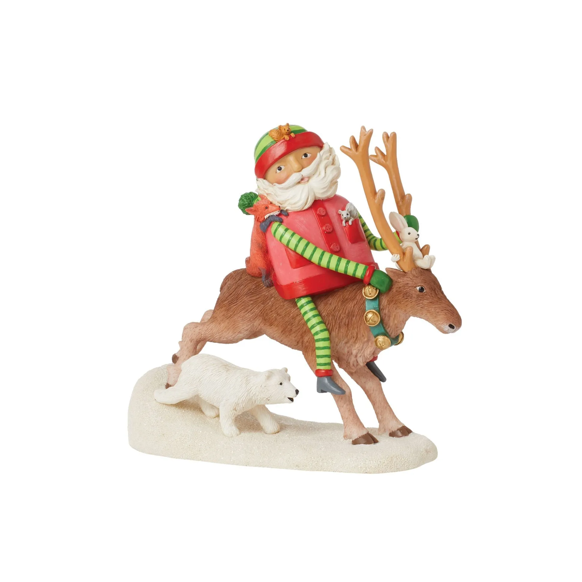 Clearance Enesco Gift Santa's Wild Ride Figurine