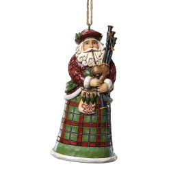 Store Enesco Gift Scottish Santa Ornament