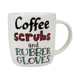 Best Sale Enesco Gift Scrubs Mug Sock CardSet