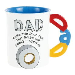 Store Enesco Gift Sculpted Dad Tape Mug