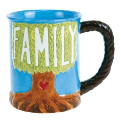 Cheap Enesco Gift Sculpted Family Tree Mug
