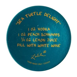 Store Enesco Gift Sea Turtle Delight Wine Glass