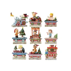 Best Enesco Gift Set of 9 Peanuts Train
