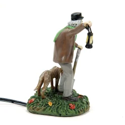 Store Department 56 Silas Crump & His Dog, Bones