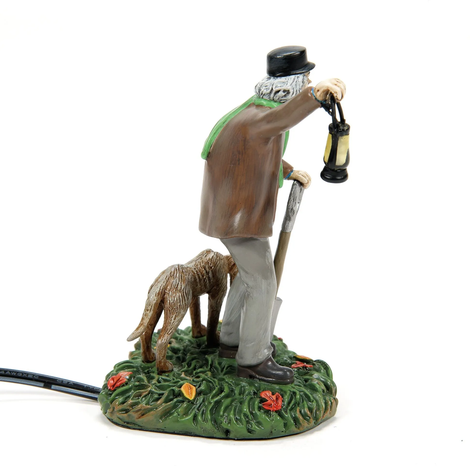 Store Department 56 Silas Crump & His Dog, Bones