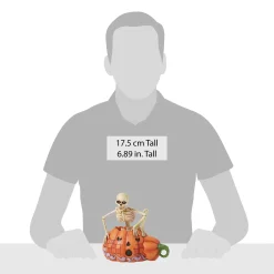 Cheap Enesco Gift Skeleton Pop Out Pumpkin Fig