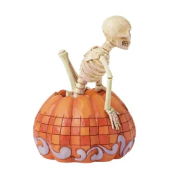 Cheap Enesco Gift Skeleton Pop Out Pumpkin Fig
