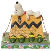 Hot Enesco Gift Snoopy & Woodstock Camping
