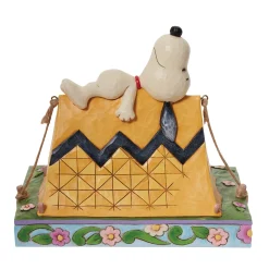 Hot Enesco Gift Snoopy & Woodstock Camping