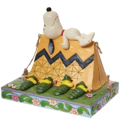 Hot Enesco Gift Snoopy & Woodstock Camping