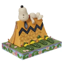 Hot Enesco Gift Snoopy & Woodstock Camping