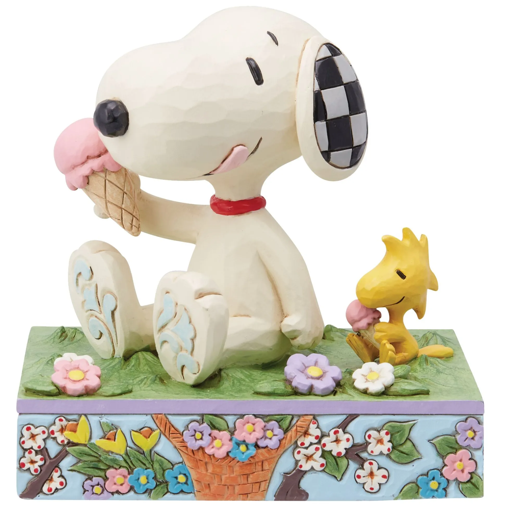 Best Enesco Gift Snoopy & Woodstock Eating Ice