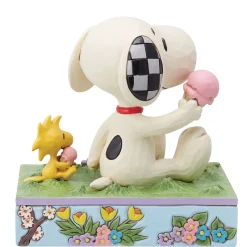 Best Enesco Gift Snoopy & Woodstock Eating Ice