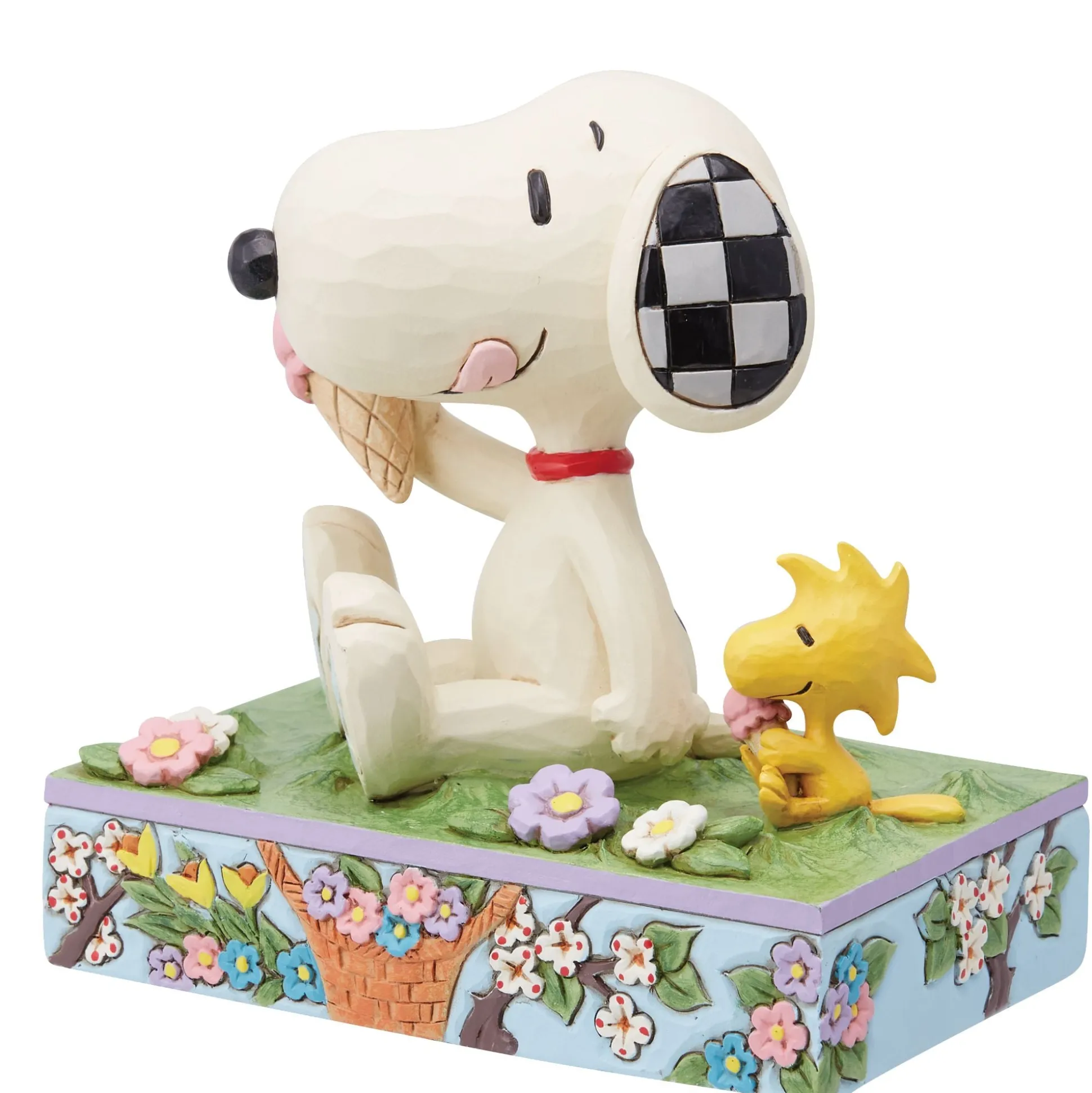 Best Enesco Gift Snoopy & Woodstock Eating Ice