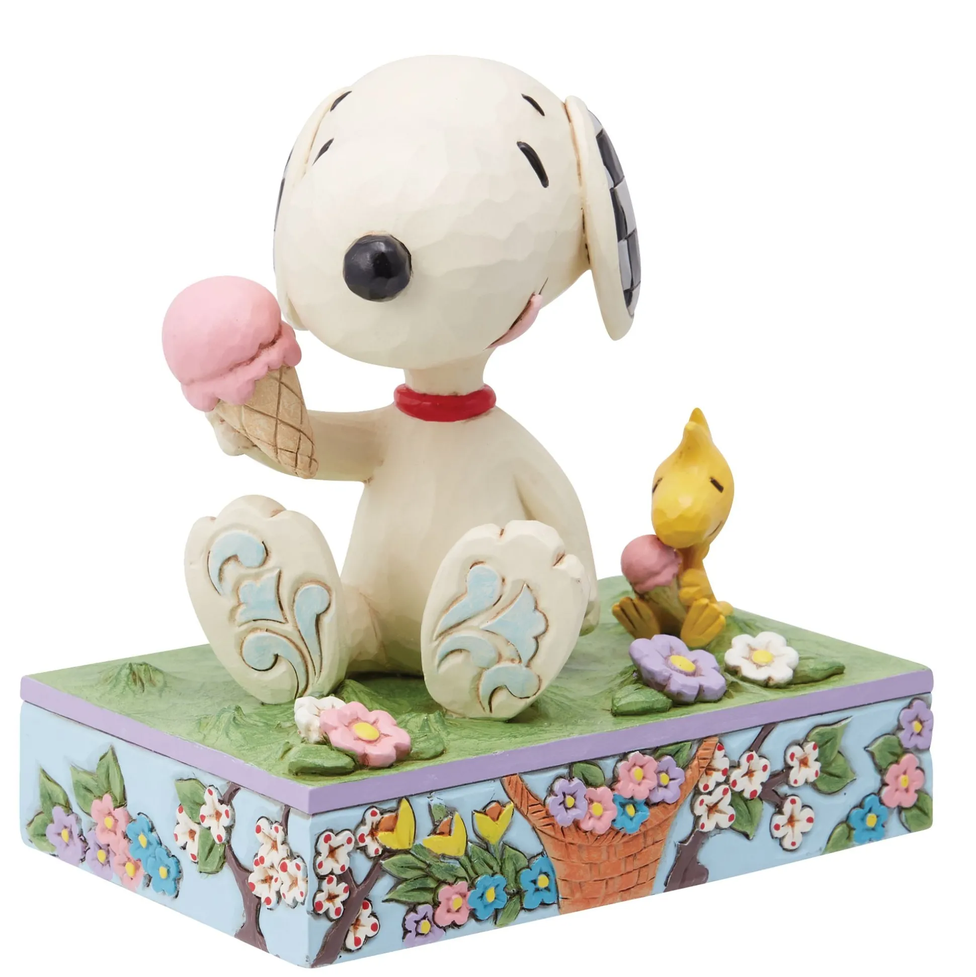 Best Enesco Gift Snoopy & Woodstock Eating Ice