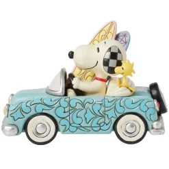 Fashion Enesco Gift Snoopy & Woodstock in Car Surf