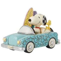 Fashion Enesco Gift Snoopy & Woodstock in Car Surf