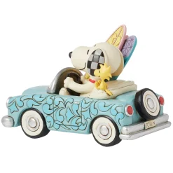 Fashion Enesco Gift Snoopy & Woodstock in Car Surf