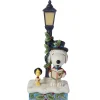 Outlet Enesco Gift Snoopy & Woodstock Lamp Post