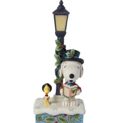 Outlet Enesco Gift Snoopy & Woodstock Lamp Post