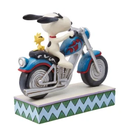 Fashion Enesco Gift Snoopy & Woodstock Riding Moto