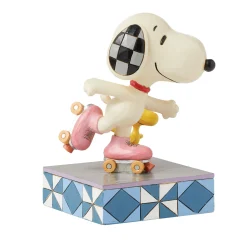 Online Enesco Gift Snoopy & Woodstock Roller Skat