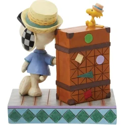 New Enesco Gift Snoopy & Woodstock Vacation