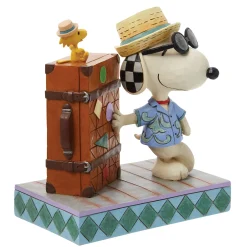 New Enesco Gift Snoopy & Woodstock Vacation