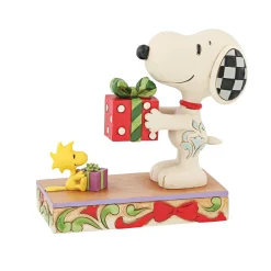 Outlet Enesco Gift Snoopy & Woodstock With Gift