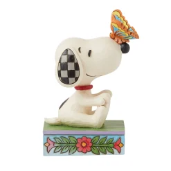 Store Enesco Gift Snoopy Butterfly on Nose