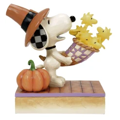 New Enesco Gift Snoopy Cornucopia