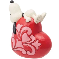 Shop Enesco Gift Snoopy Laying On Heart