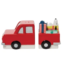 Fashion Department 56 Snoopy Red Truck