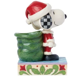 Cheap Enesco Gift Snoopy Santa and Elf Woodstock