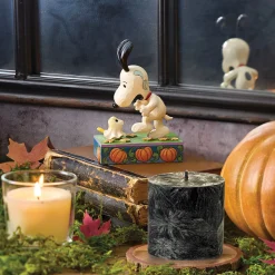 Discount Enesco Gift Snoopy Scared by Woodstock Gho
