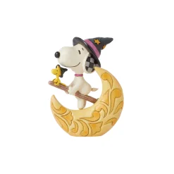 Cheap Enesco Gift Snoopy Witch with Moon Fig
