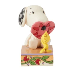Clearance Enesco Gift Snoopy with Nose Through Heart