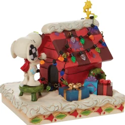 Discount Enesco Gift Snoopy with WS Decorating Dog