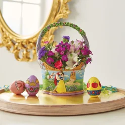 Cheap Enesco Gift Snow White Basket & Eggs