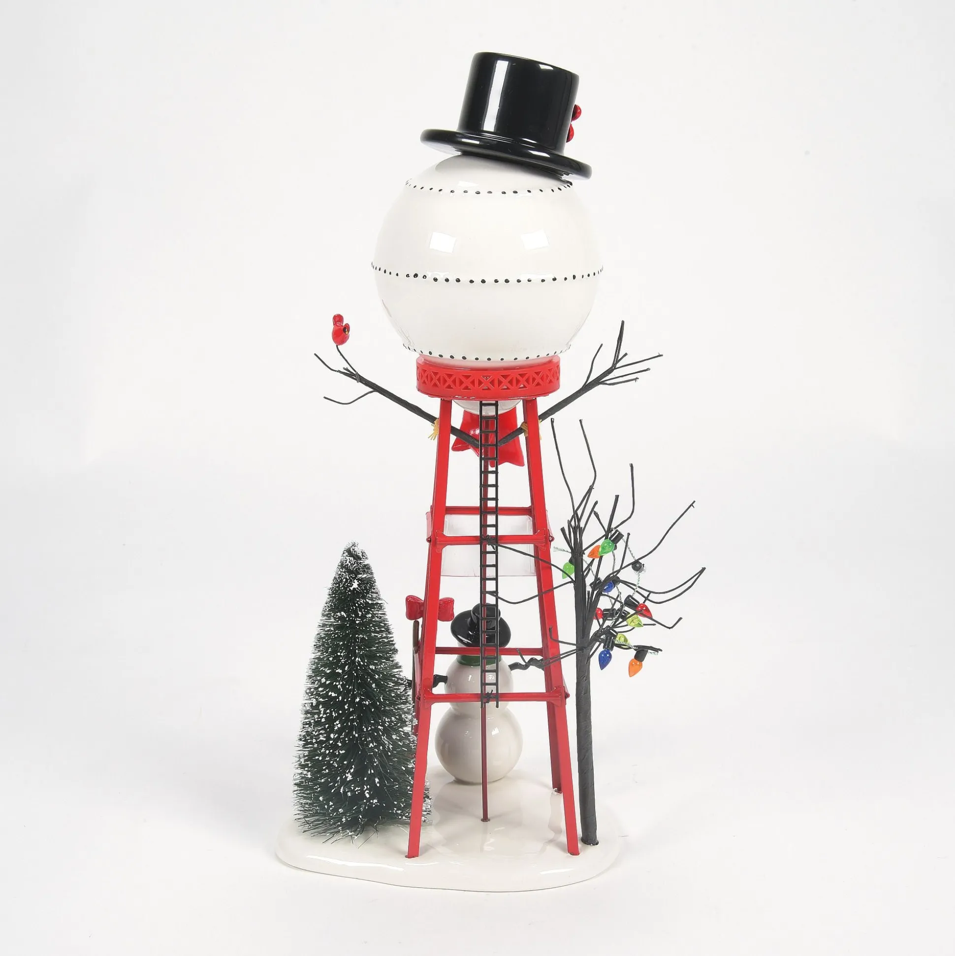 Store Department 56 Snowman Watertower