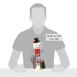 Store Department 56 Snowman Watertower
