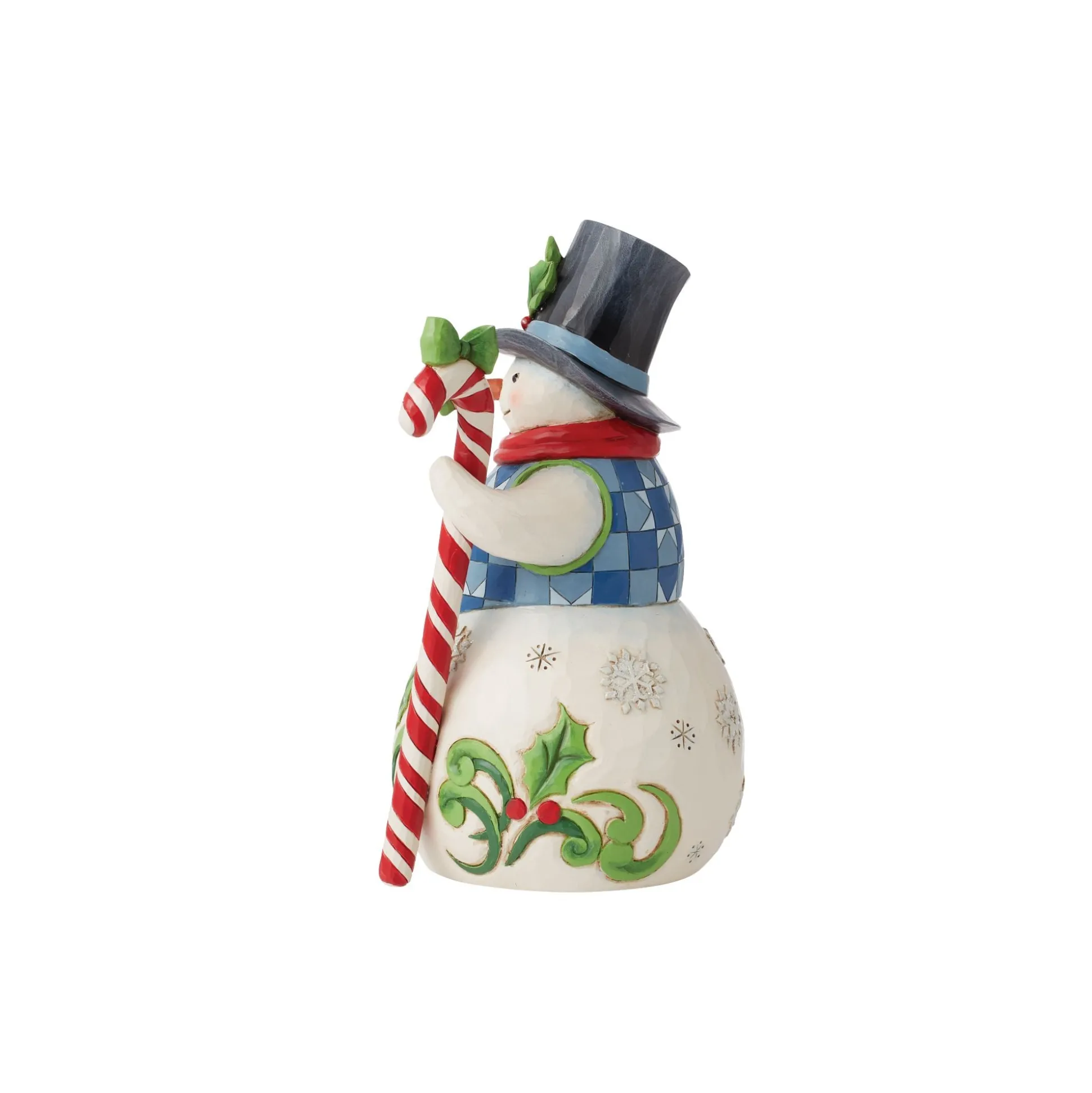 Outlet Enesco Gift Snowman with Candy Cane