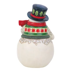 Flash Sale Enesco Gift Snowman with Cardinal Scene